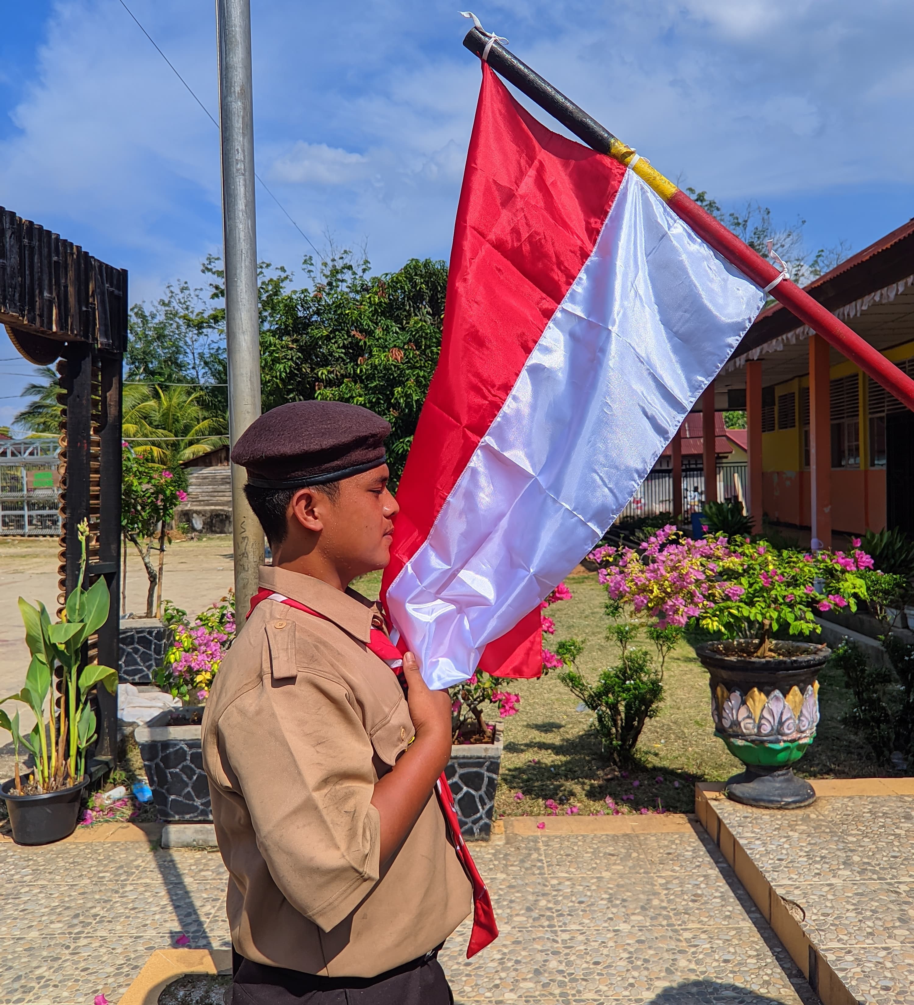 PELANTIKAN PENEGAK BANTARA (PRAMUKA)